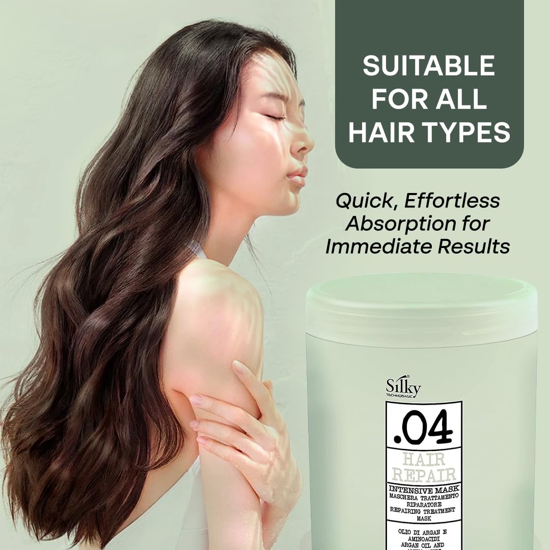 Amino acids blend in the mask support strong, flexible strands