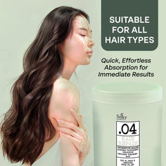 Amino acids blend in the mask support strong, flexible strands