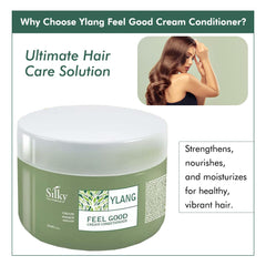 SILKY Technobasic Ylang Rinse on wet hair for deep conditioning in action