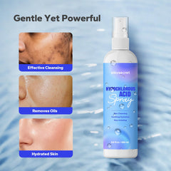 After makeup removal, SilkySecret soothes and hydrates sensitive skin.