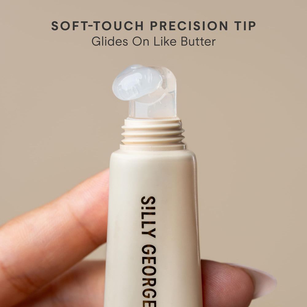 Silly George Lip Gloss Revival tube cap close-up for easy grip