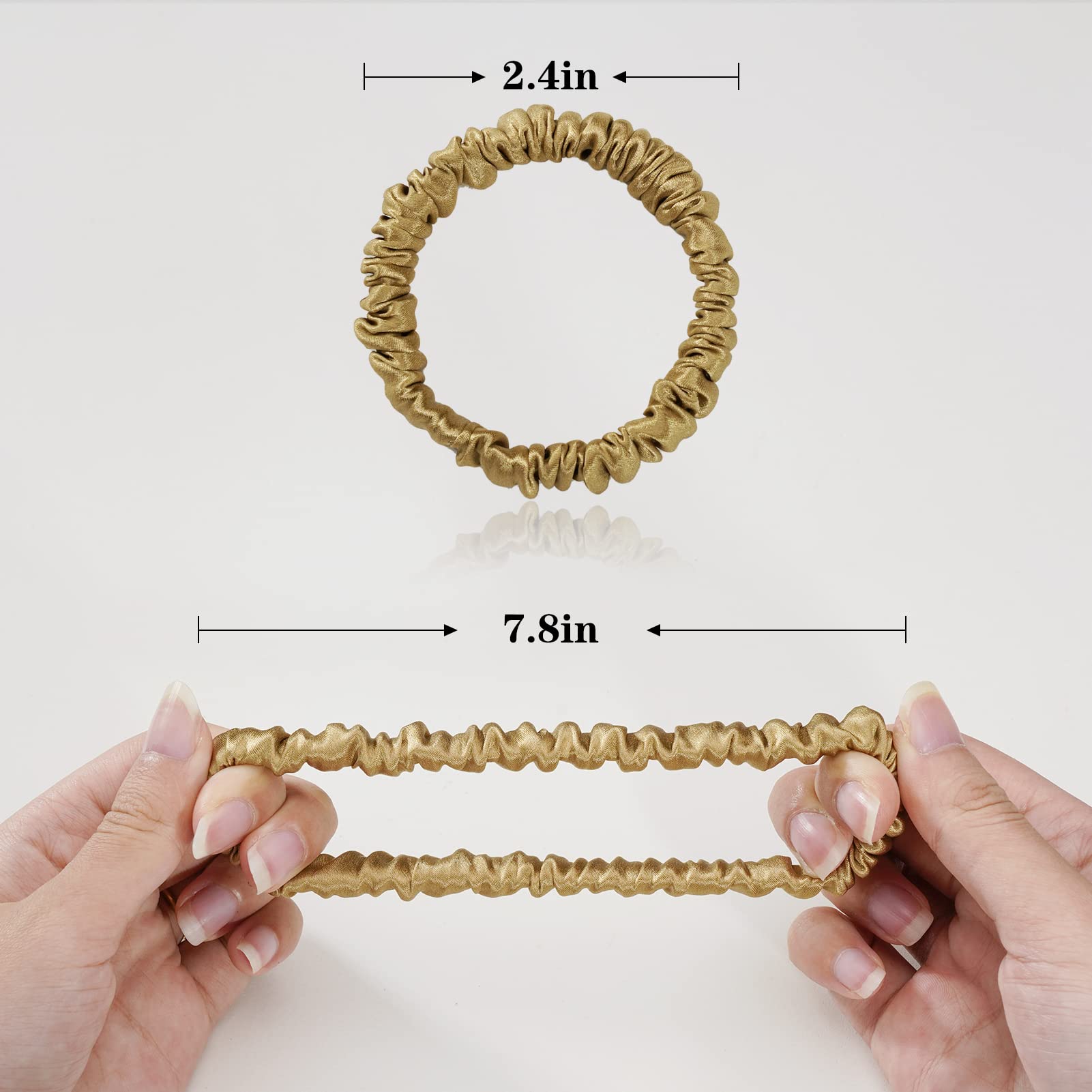 Silmer silk scrunchies packaging highlights a premium gift idea.