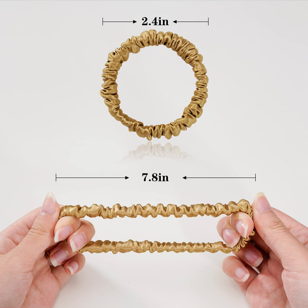 Silmer silk scrunchies packaging highlights a premium gift idea.