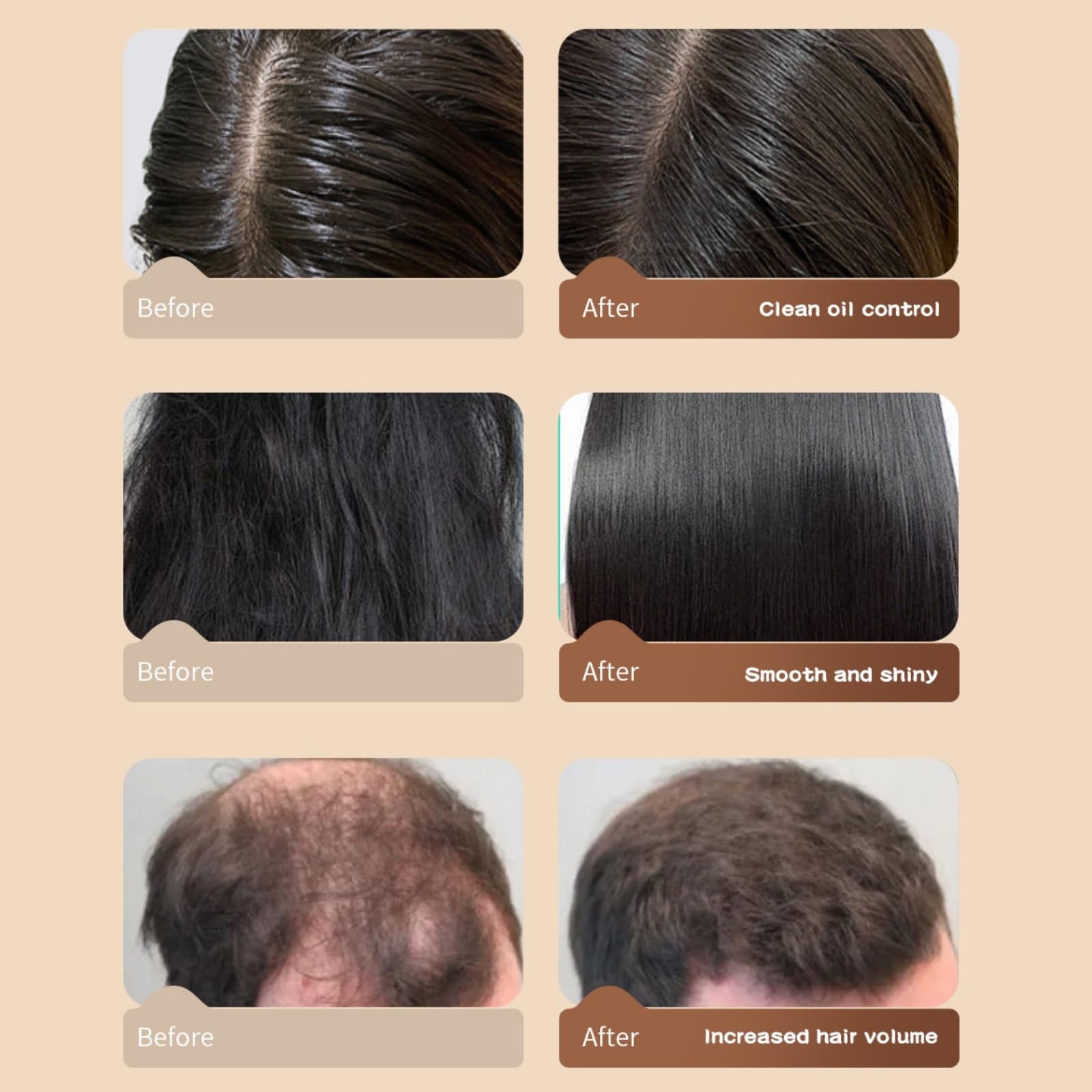 Silvercell Castor Oil Conditioner on damaged hair suggesting smoothing and nourishment