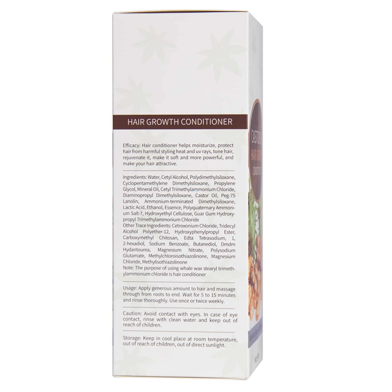 Silvercell Castor Oil Conditioner packaging reflects premium formula and care