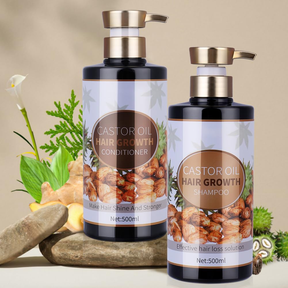 Silvercell Castor Oil Conditioner nourishes roots for healthier hair