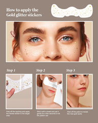 Simpilos Glitter Freckles sweatproof shine lasts through dancing sessions.