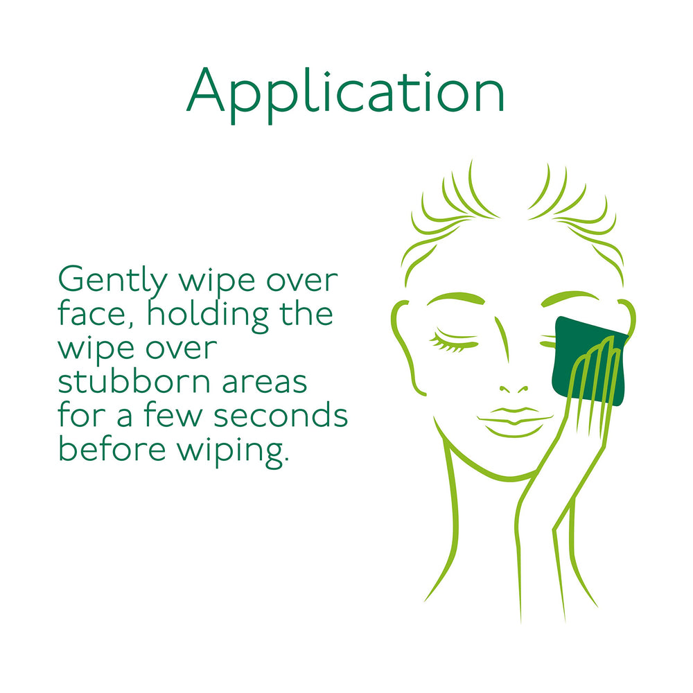 Simple Cleansing Wipes vegan and cruelty-free icon displayed.