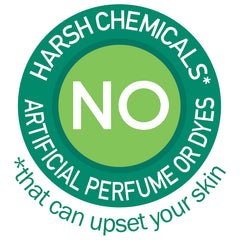 Simple Micellar Cleansing Water label emphasizes no dyes or harsh irritants