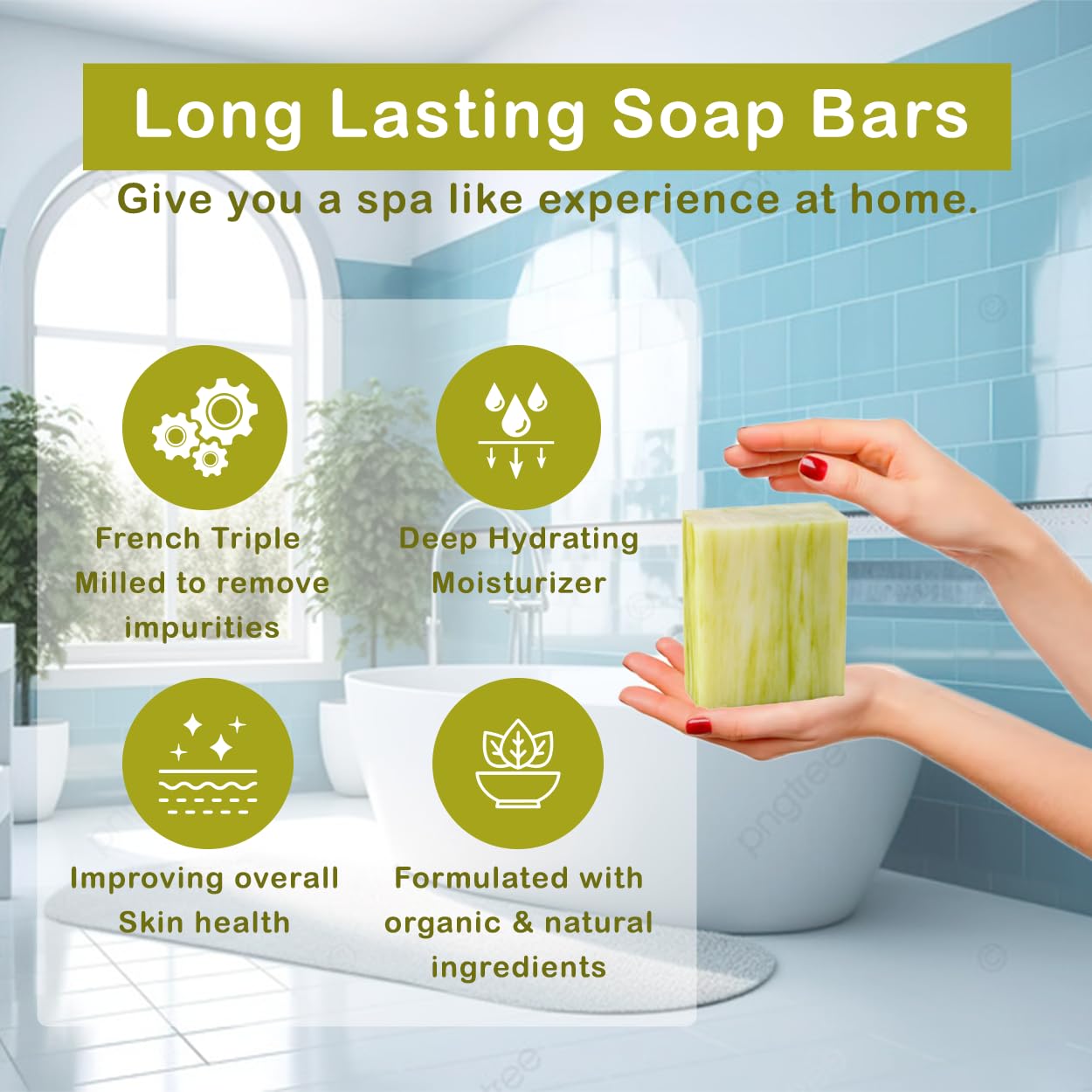 Lemongrass soap bars by Simple Scents Australia deliver a moisturizing cleanse for all skin types.