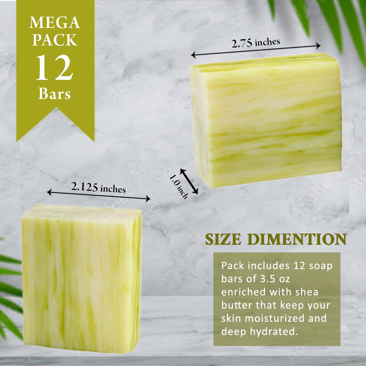 Gift-set style presentation of Simple Scents Australia lemongrass soap for a premium bath experience.