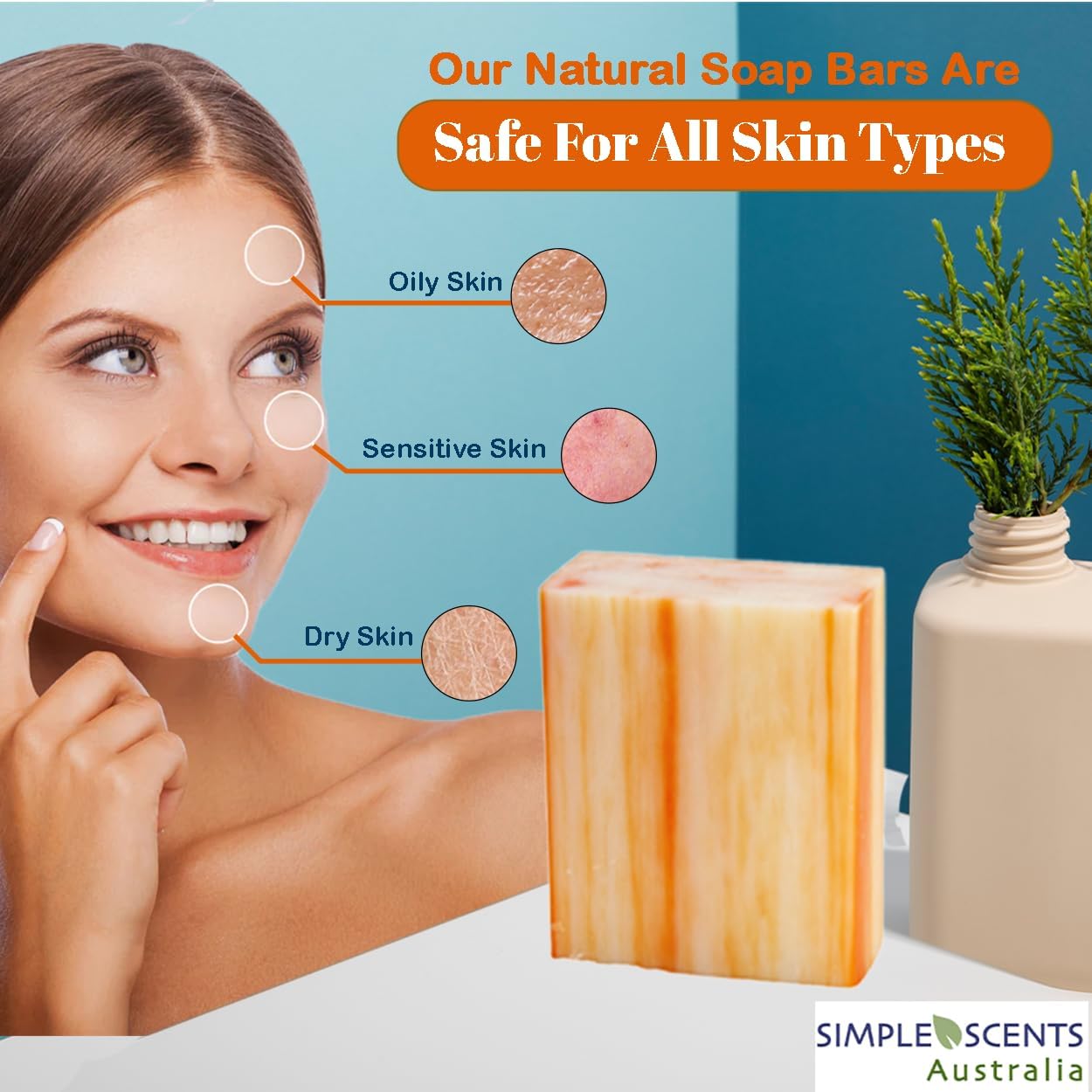 Simple Scents Australia Natural ingredients pack highlights plant oils