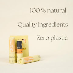 Simple Sophistication spearmint aroma hint on balm for refreshment