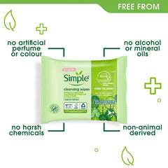 Simple vitamin B5 and E enriched formula for skin comfort.