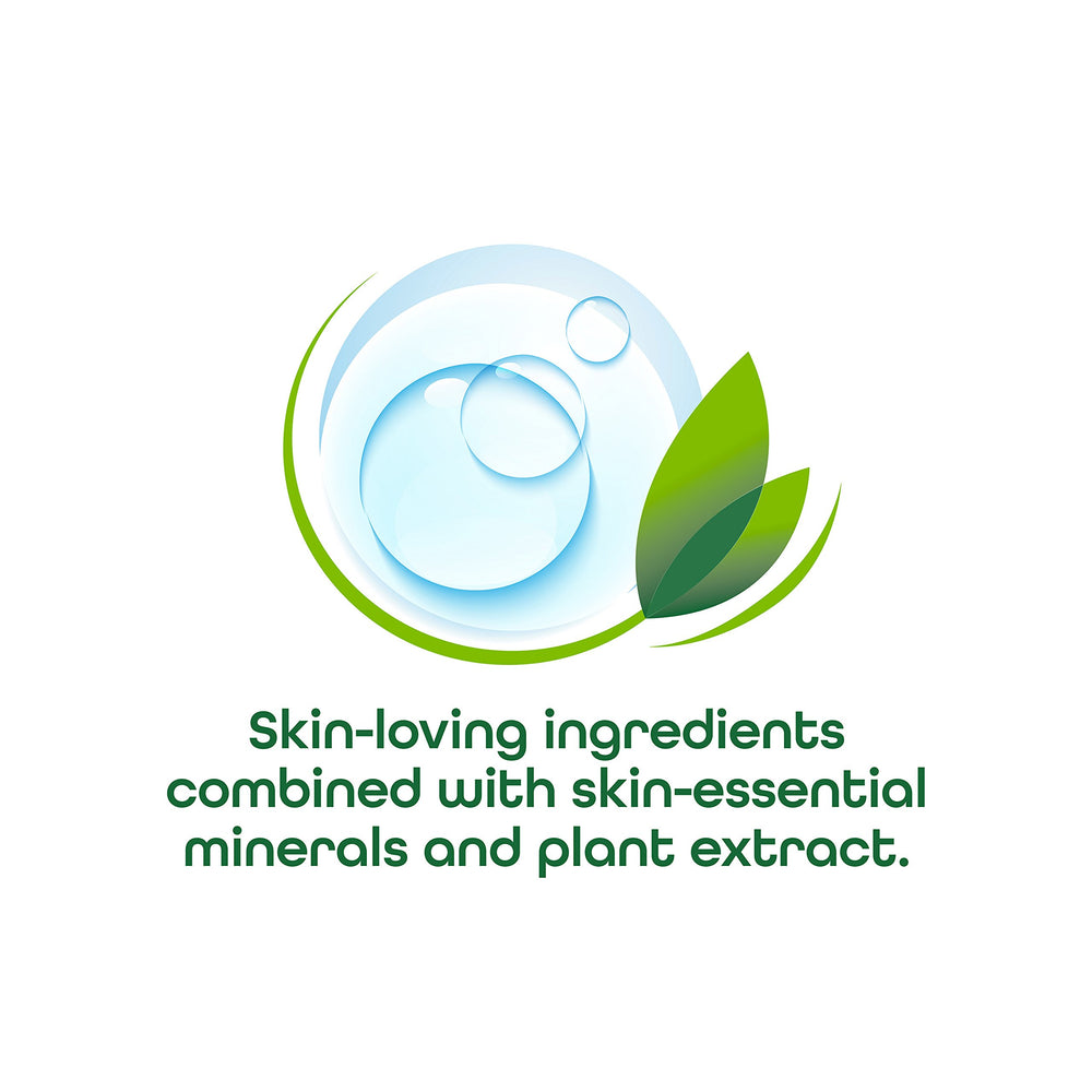 Simple Water Boost applies smoothly on sensitive skin for comfortable cleansing.
