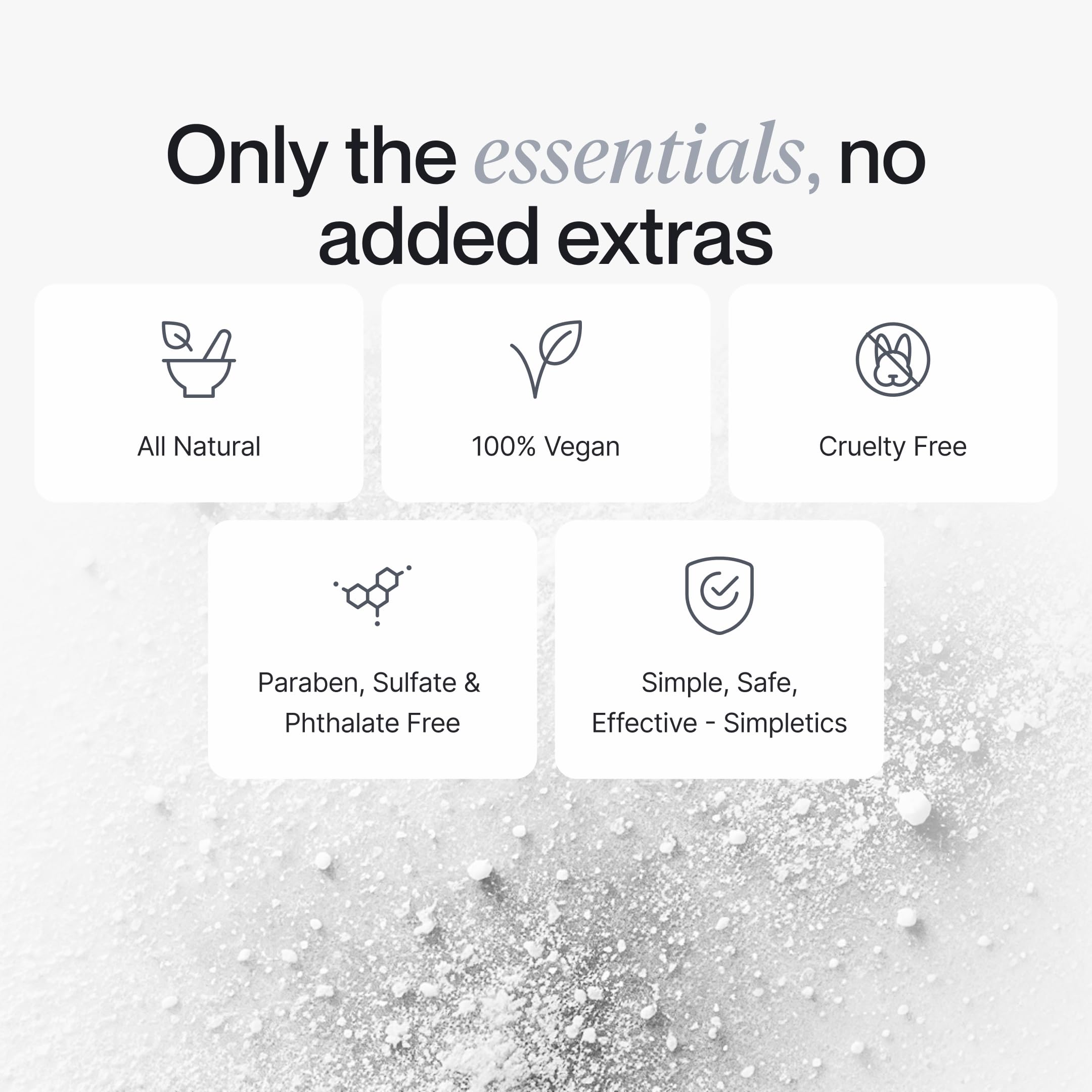 Simpletics Texturizing Powder travel size on-the-go