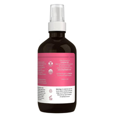 Simplified Skin day to night routine support with gentle rosewater spritz.
