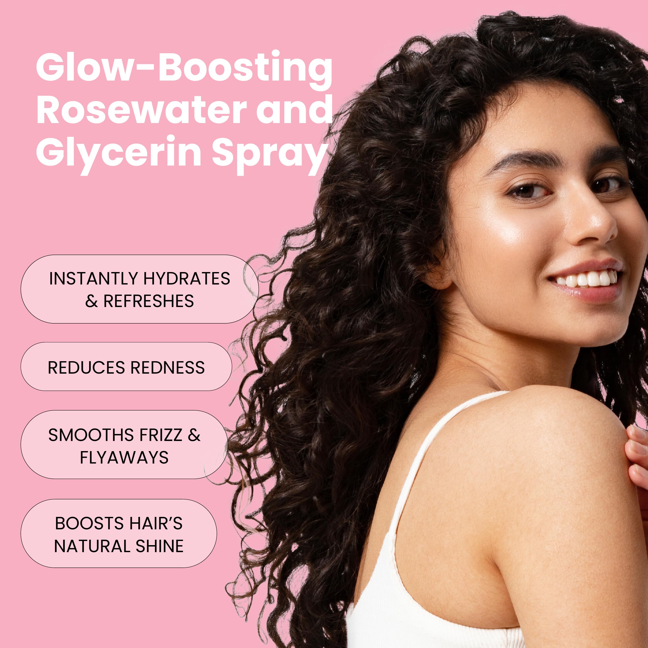 Simplified Skin hyaluronic acid boost provides plumper-feeling skin after spritz.