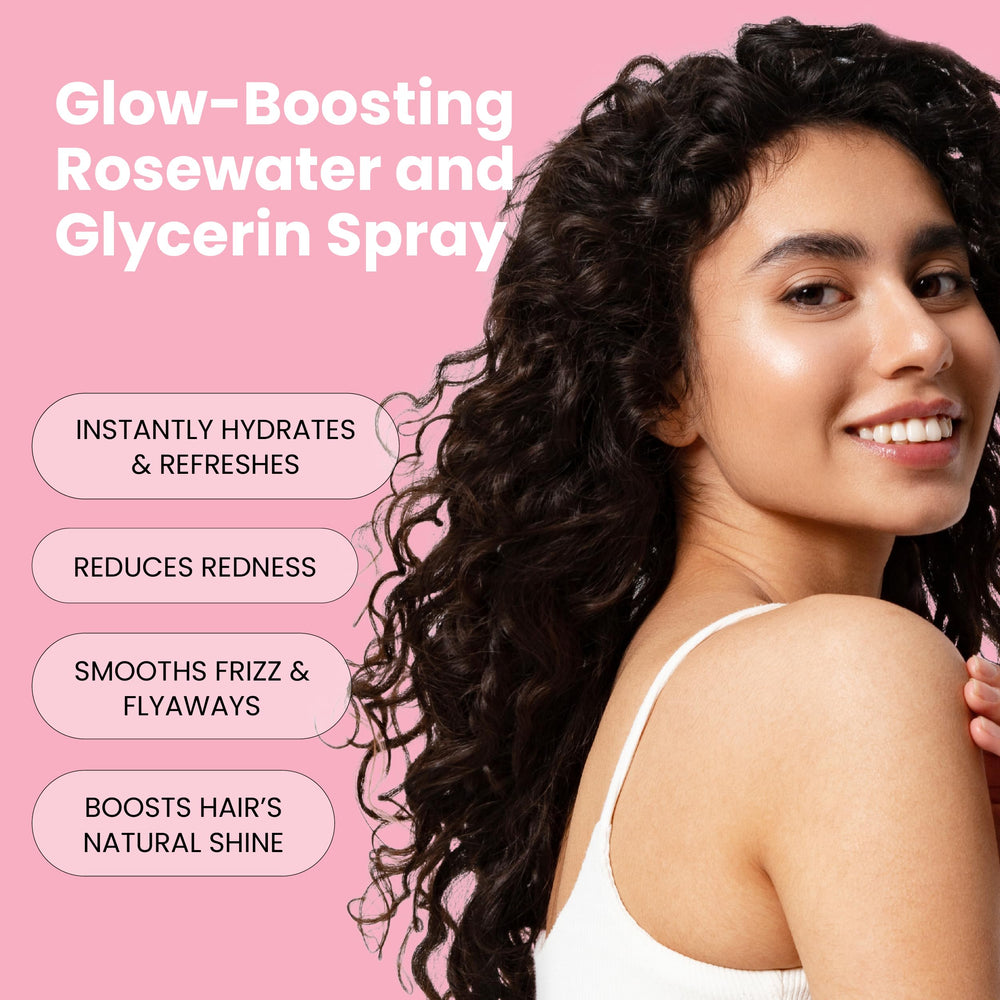 Simplified Skin hyaluronic acid boost provides plumper-feeling skin after spritz.