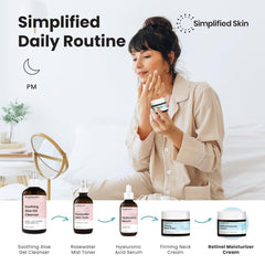 Simplified Skin Retinol Cream 1.7 oz tube for daily anti-aging care.
