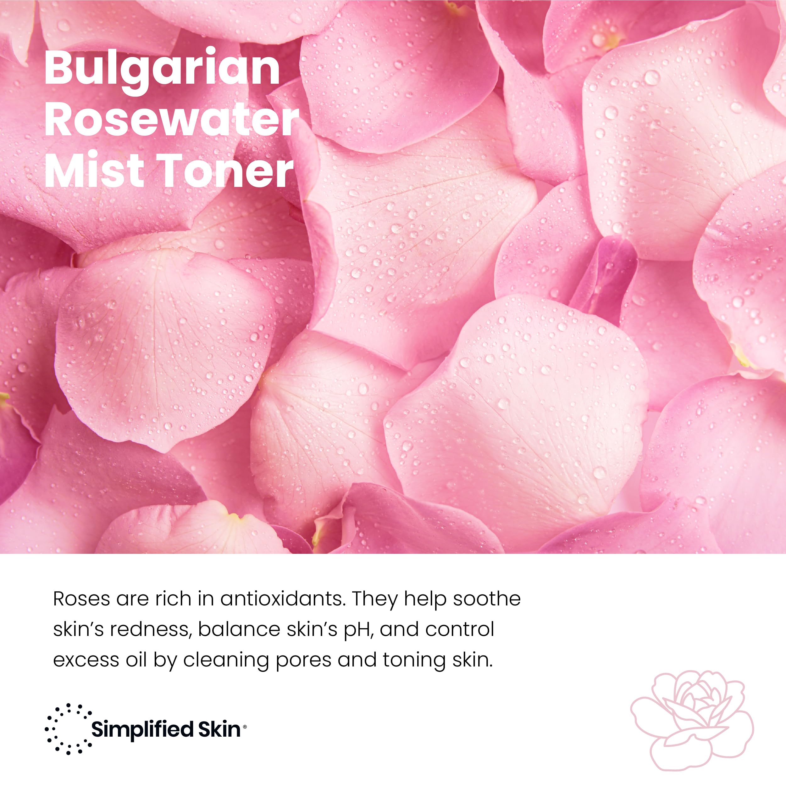 Simplified Skin organic Bulgarian rosewater ingredient spotlight and purity