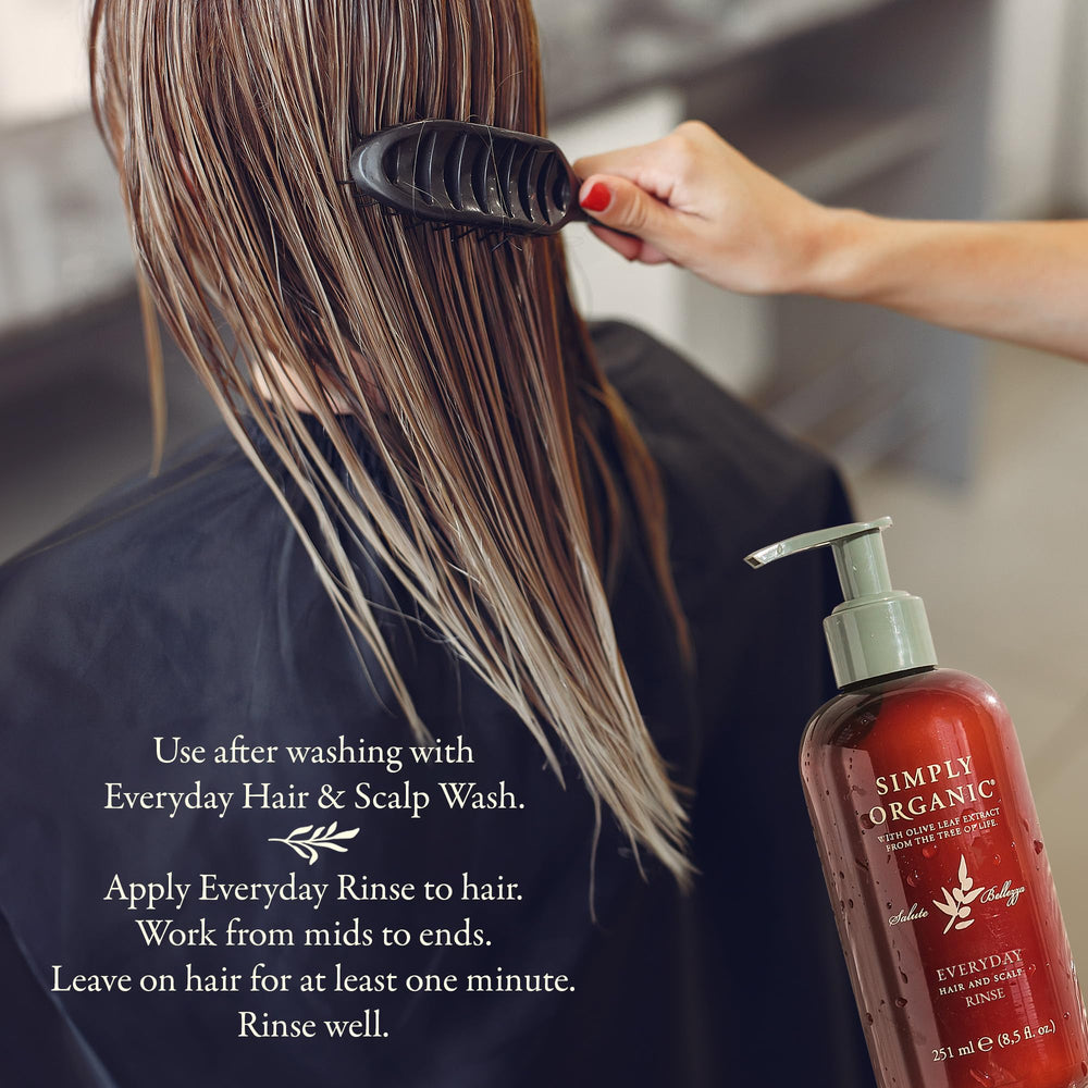 SIMPLY ORGANIC Cruelty-free icon reinforces safe, clean beauty credentials.