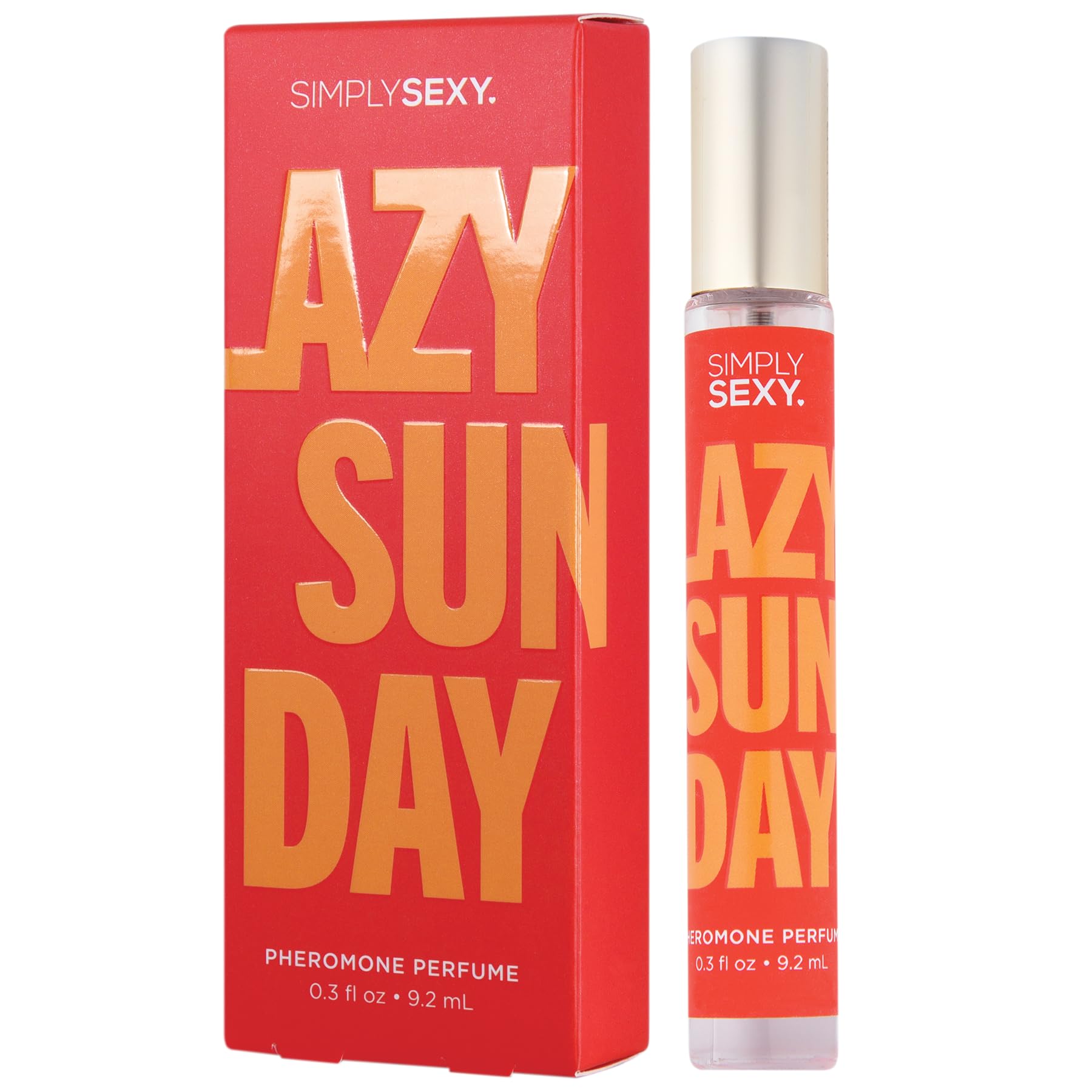 SIMPLY SEXY Affirmations Lazy Sunday bottle image with bright citrus notes for a sunny mood