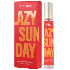 SIMPLY SEXY Affirmations Lazy Sunday bottle image with bright citrus notes for a sunny mood