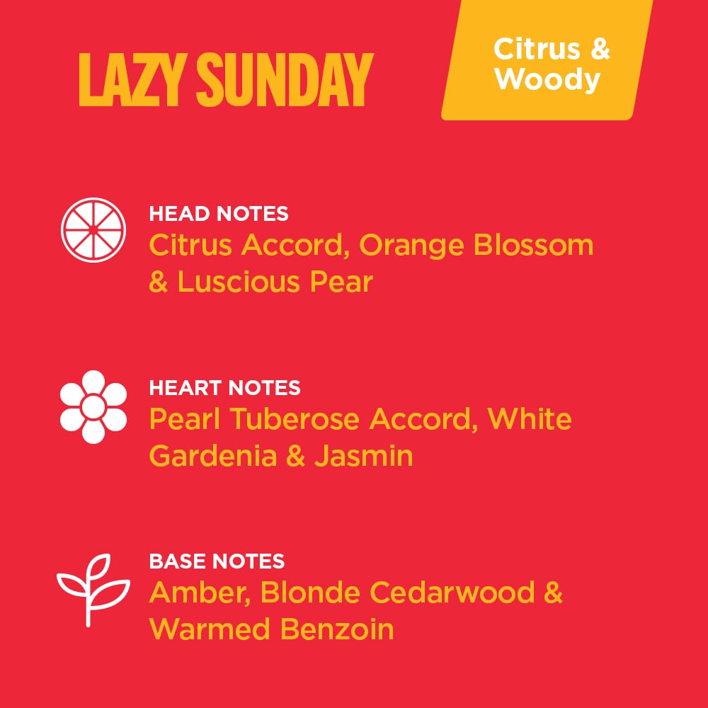 SIMPLY SEXY Affirmations Lazy Sunday packaging image showcasing sleek design