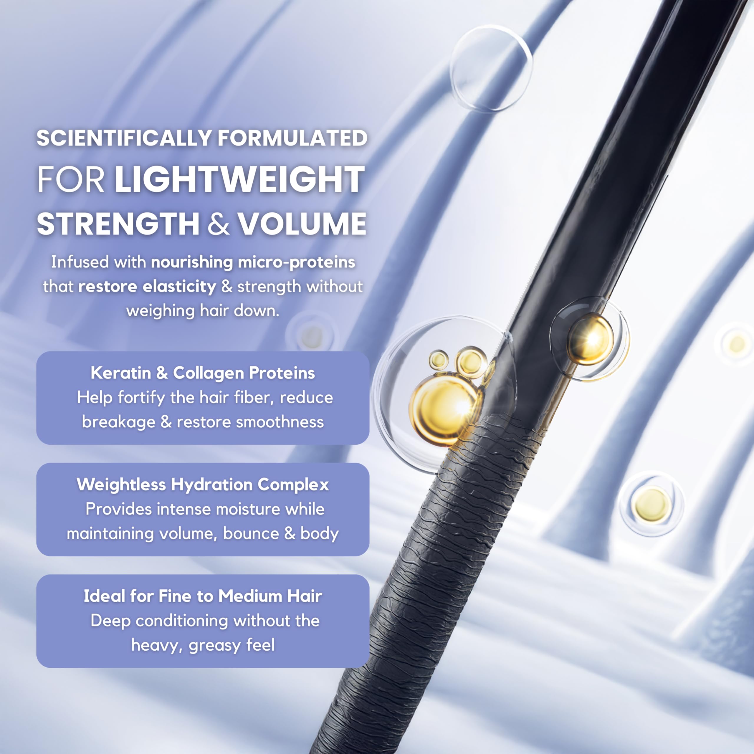 Simply Smooth Xtend Keratin Deep Conditioner ingredients include aloe vera and argan oil.