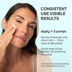 SimplyVital hyaluronic acid serum close-up with lightweight, fast-absorbing texture.
