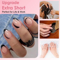 SINOKAME soak-off removal with acetone simplifies safe removal.