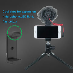 SIOTI side profile showing 1/4-inch threaded mount for tripod compatibility