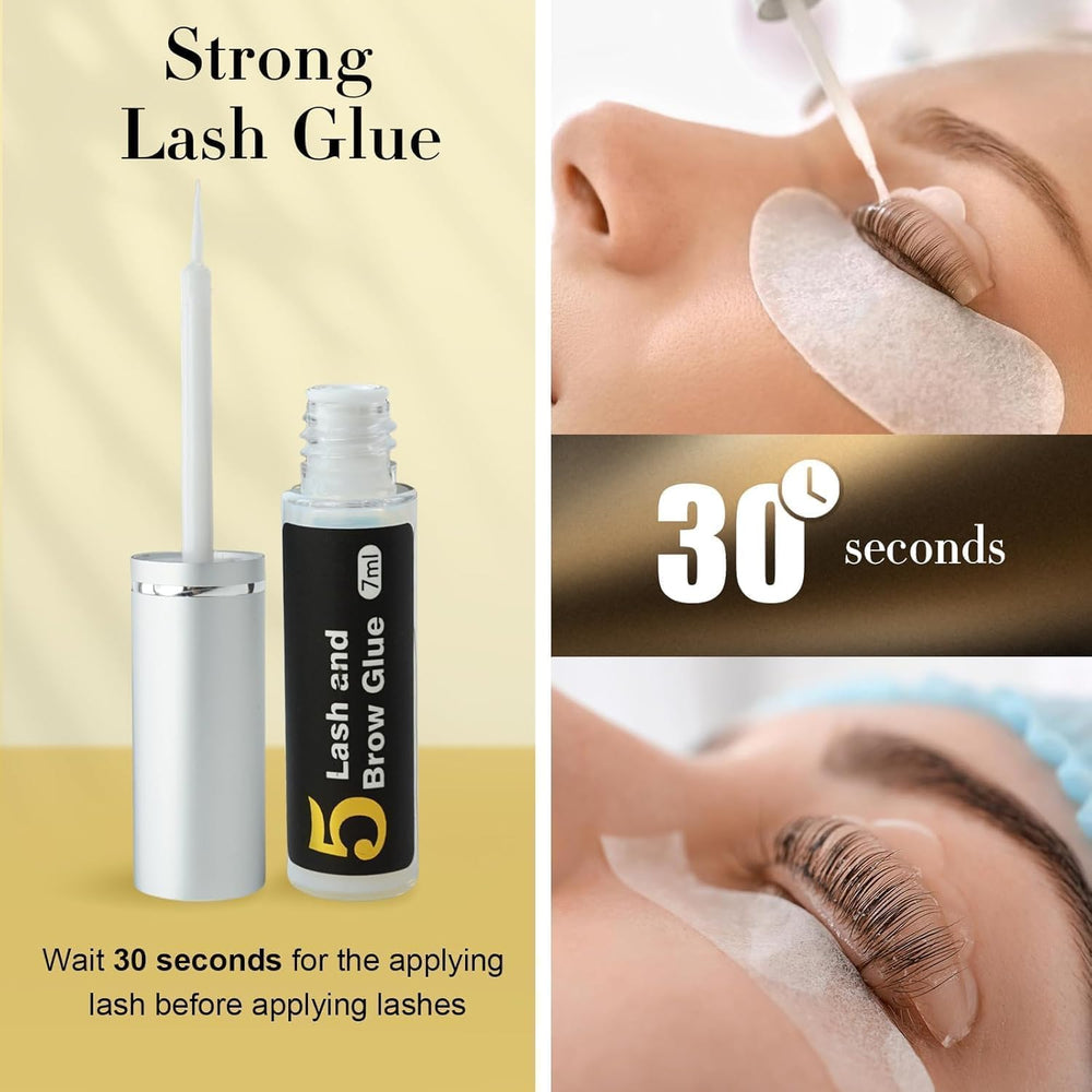 Siripine Eyelash Lift Kit setting lotion bottle featured for durable curl hold.