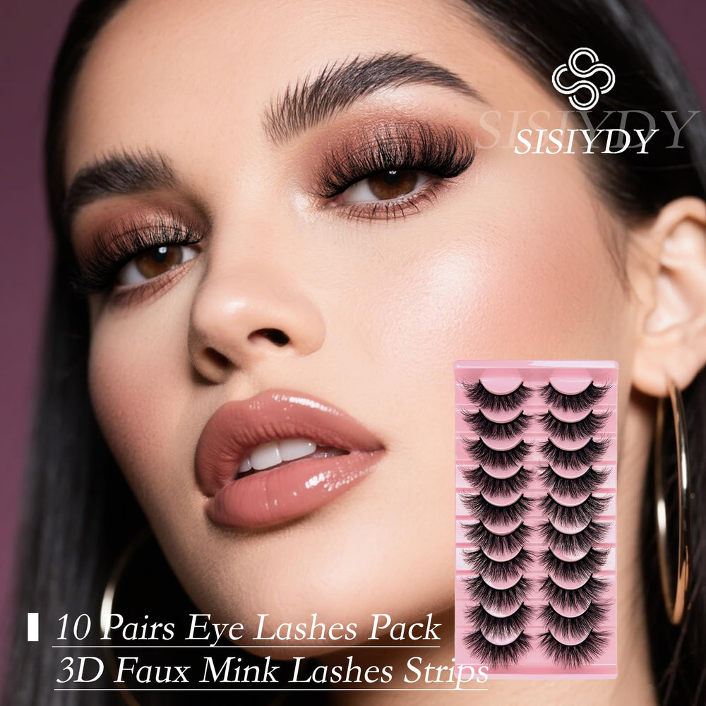 SISIYDY premium quality faux mink lashes for everyday wear.