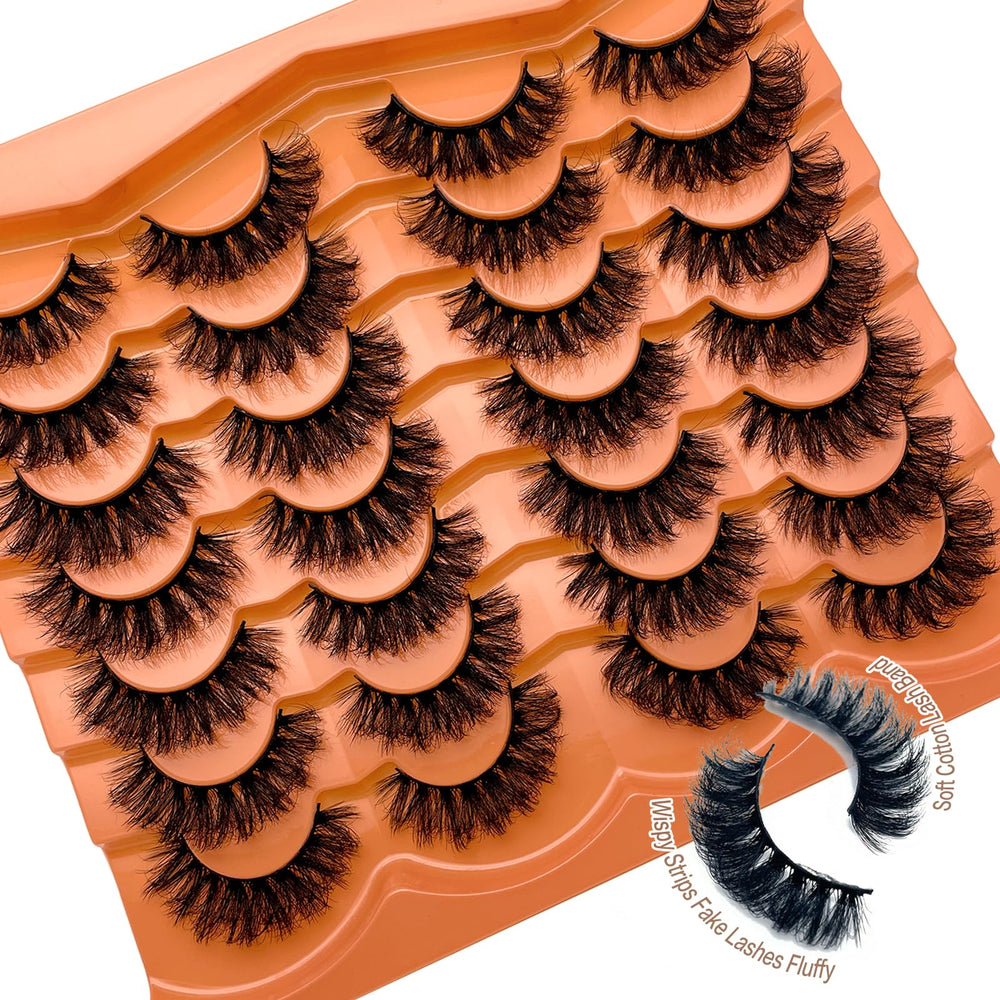 SISIYDY lightweight faux mink strips provide comfortable wear for extended use.