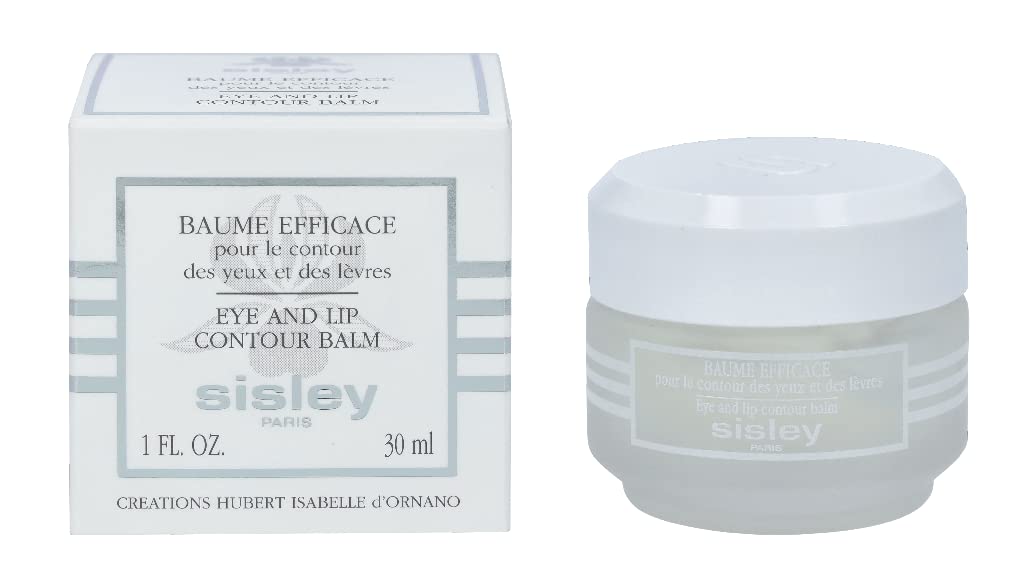 Sisley Botanical Eye and Lip Contour Balm tube shows soothing moisture around the eyes