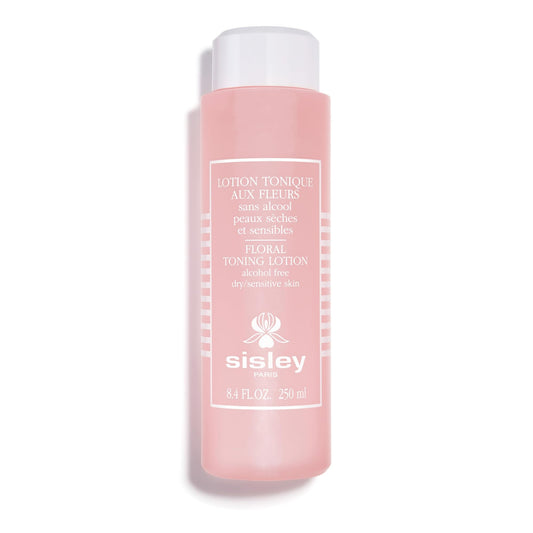 Sisley Paris Floral Toning Lotion bottle for cleansing and skin prep.