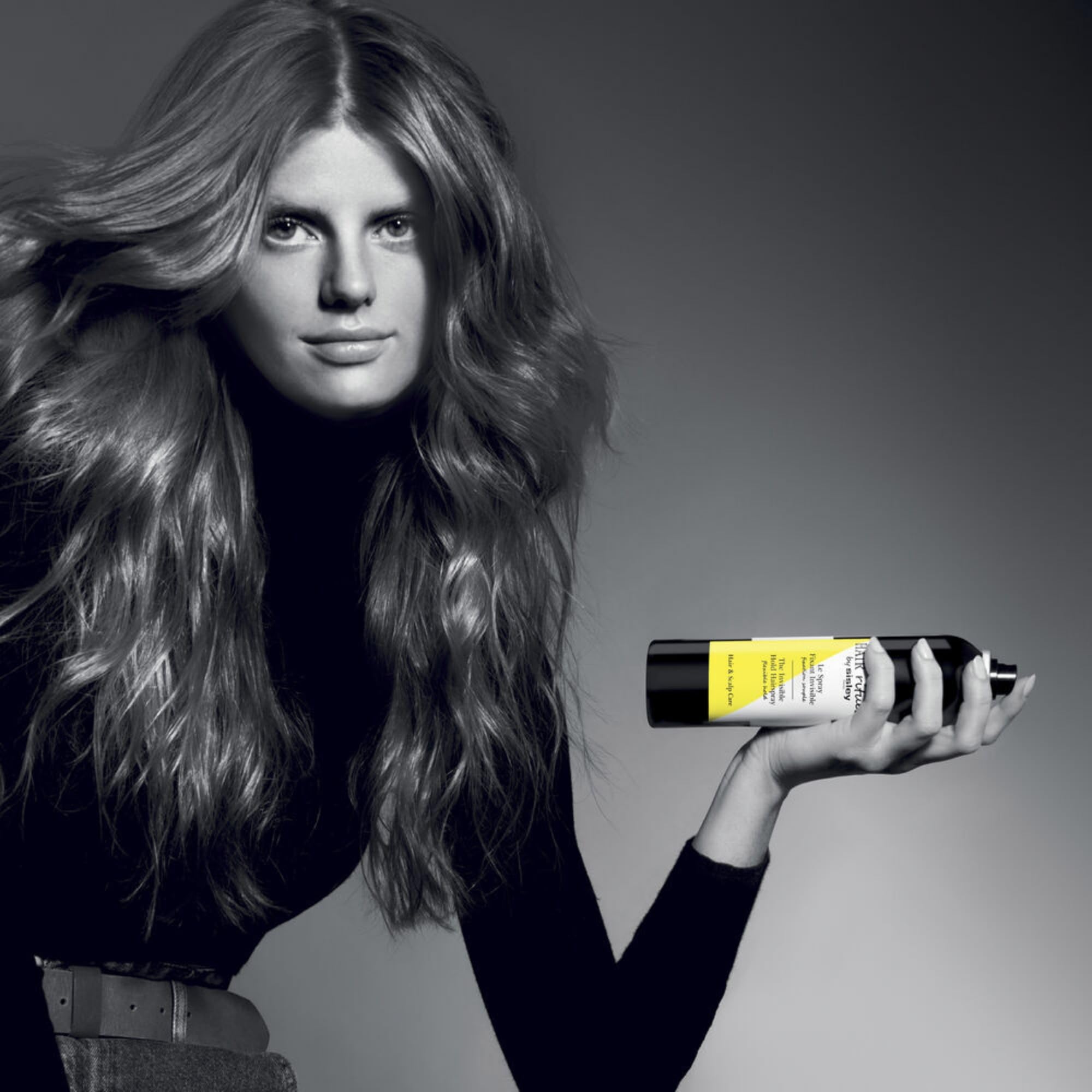 Sisley Paris Invisible Hold packaging highlights premium design and convenient use.