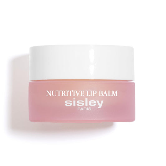 Sisley Paris Nutritive Lip Balm tube closeup showing a rich, nourishing formula