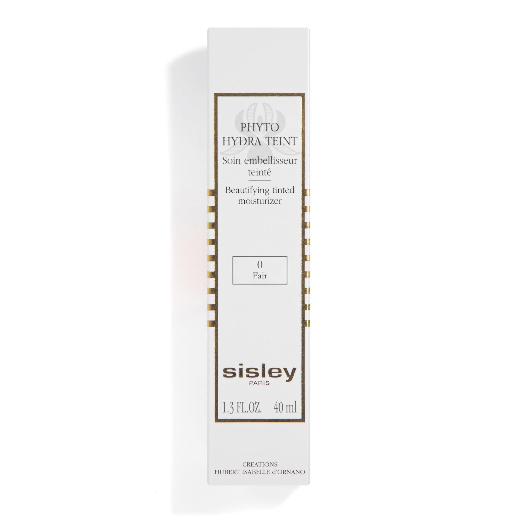 Sleek bottle side view highlighting Phyto-Hydra Teint No 0 packaging