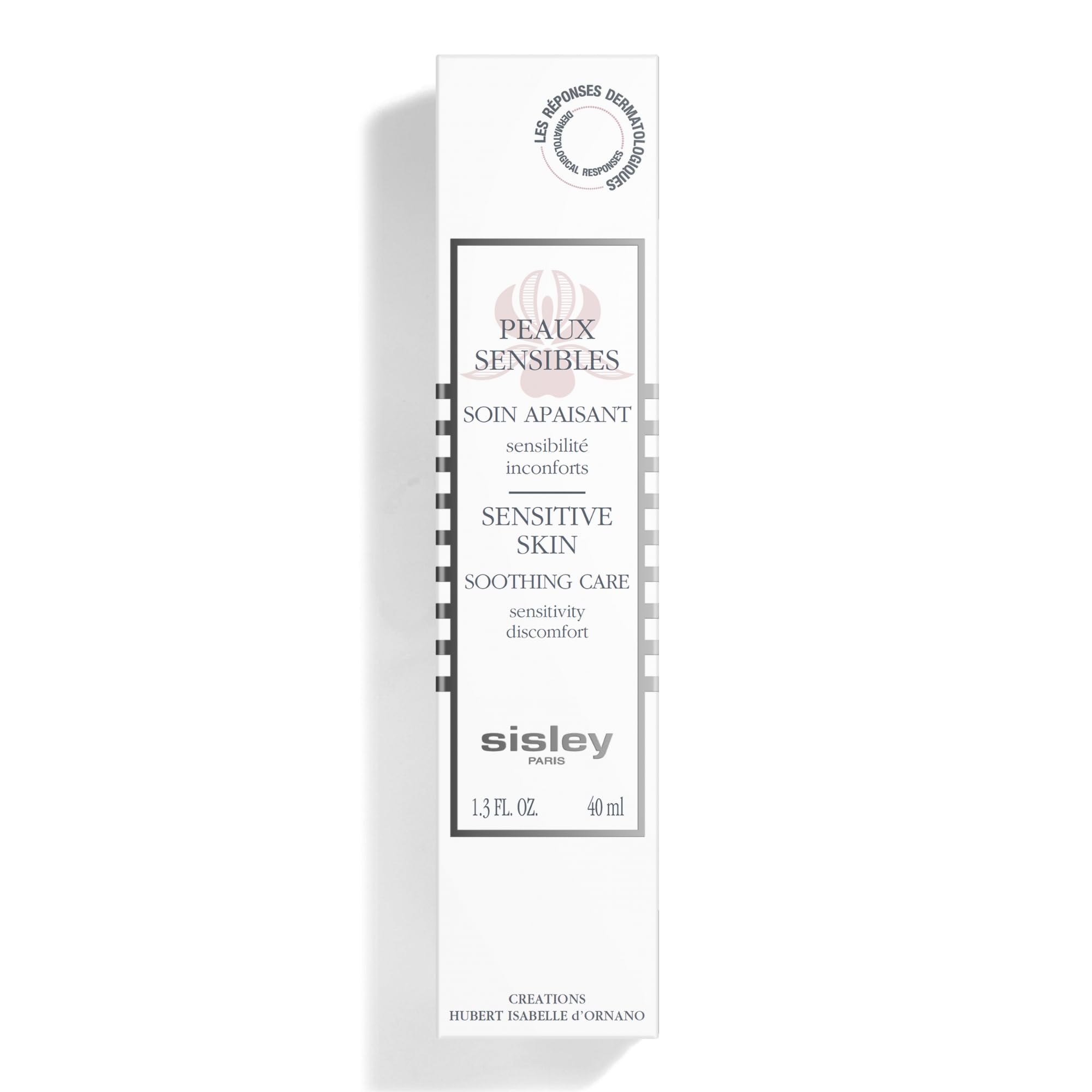 Sisley Paris product image suggesting redness may soften with use.