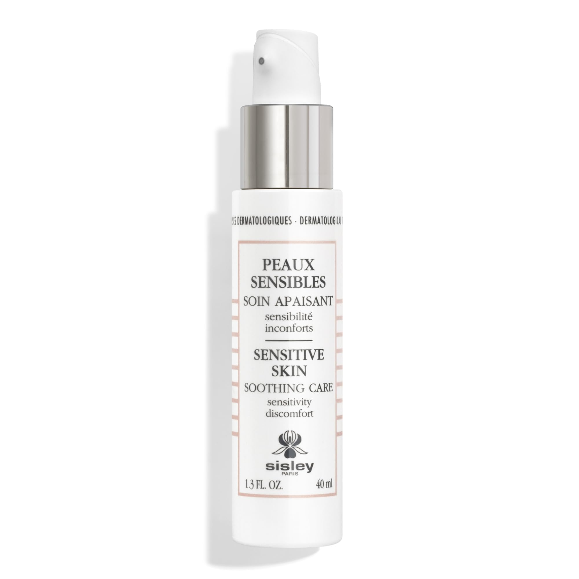 Morning and evening routine setup with Sisley Paris Soothing Care.