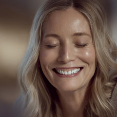 Sisley Paris Sisleya L'Integral Serum skin finish after absorption hints renewed vitality.