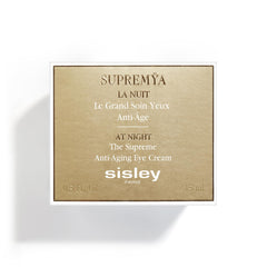 Sisley Paris Supremya at Night routine image shows potential lift and brightening of the eye area