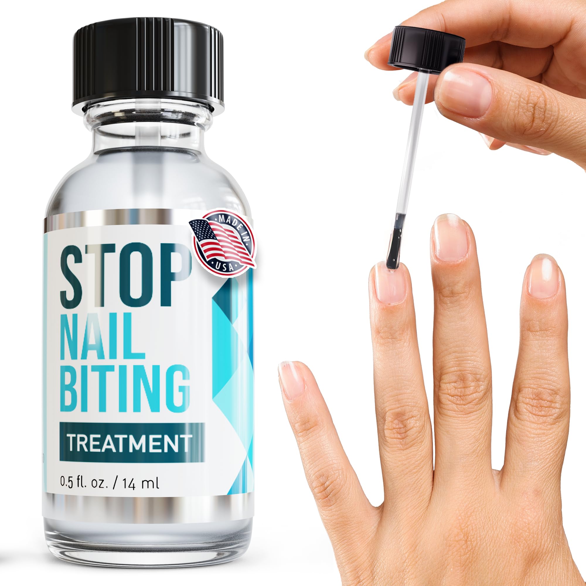 SISQUOC Stop Nail Biting promotes healthy-looking nails with routine use.