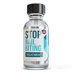 SISQUOC Stop Nail Biting clear polish; gentle deterrent for biting.
