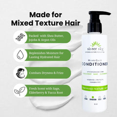 Sister Sky MinkiSoft smooths frizz for sleek, manageable tresses