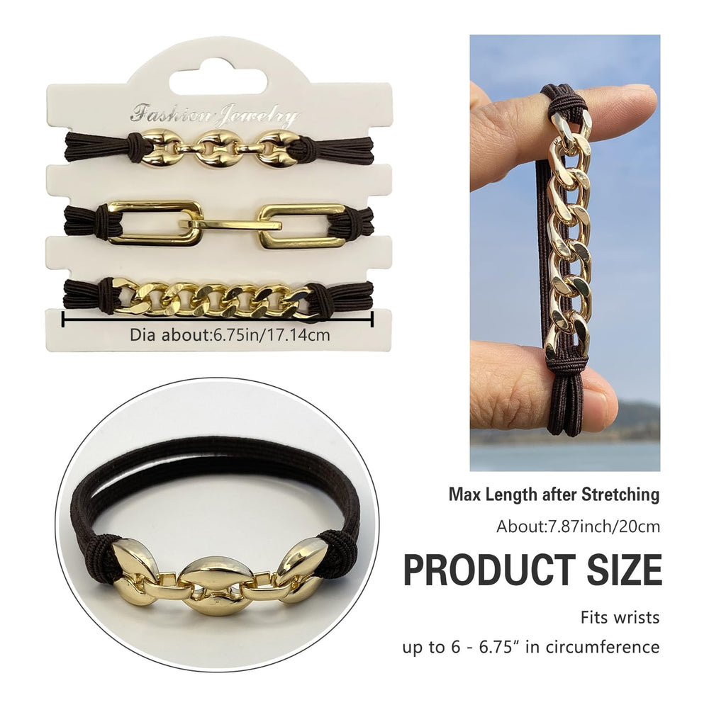 SISYOUP Cuban Chain Link design blends fashion with practicality.