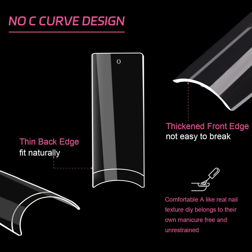 SITELENABY No C Curve XL tips demonstrate strong bond and long-lasting wear.
